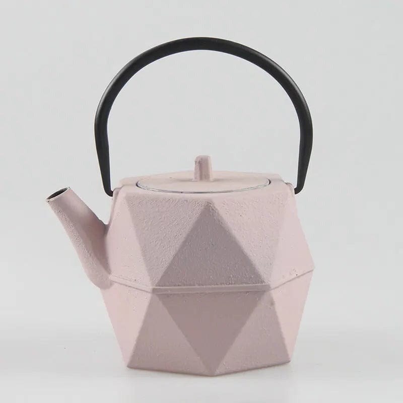 Japanse gietijzeren theepot in kubusvorm, 1,2 liter