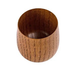 Japanse houten theekop (set van 2)