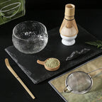 Japanse matcha set – 4- of 7-delig van glas en bamboe