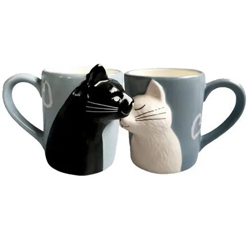 Kattenpaar theemok 350ml