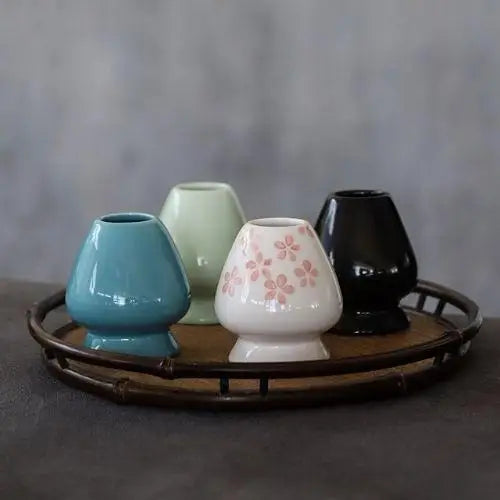 Keramische matcha gardehouder