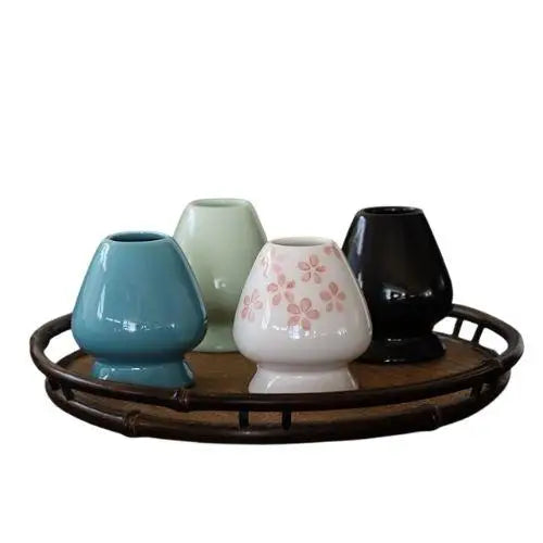 Keramische matcha gardehouder