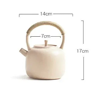 Keramische theepot 750 ml in Scandinavische stijl