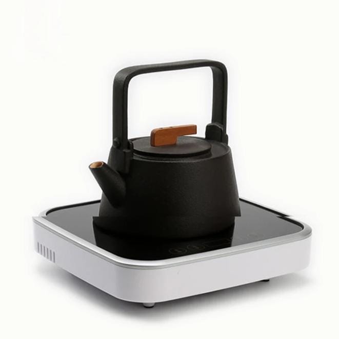 Keramische theepot 800 ml in zwart of wit