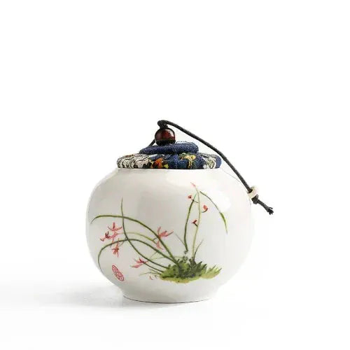 Kleine Chinese theedoos – Vier Edelen