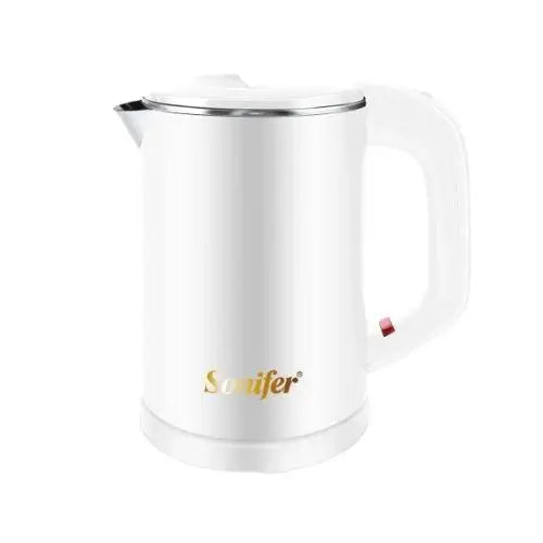 Kleine witte RVS waterkoker 600 ml – 600 W