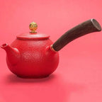 Kyusu Rode Chinese Keramische Theepot 240ML