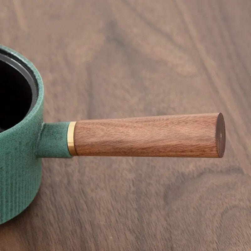 Kyusu Turquoise Chinese keramische theepot 150ML