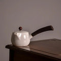 Kyusu Witte Keramische Japanse Theepot 200ml