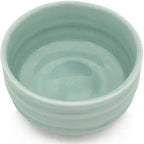 Lichtblauwe chawan theekom