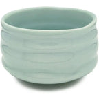 Lichtblauwe chawan theekom