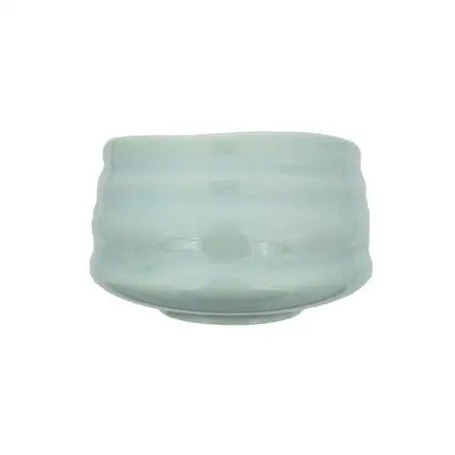 Lichtblauwe chawan theekom