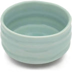 Lichtblauwe chawan theekom