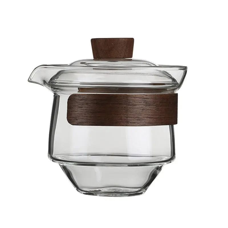 Luxe Gaiwan glazen theepot 230 ml