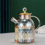 Luxe glazen theepot 1L - 1.8L
