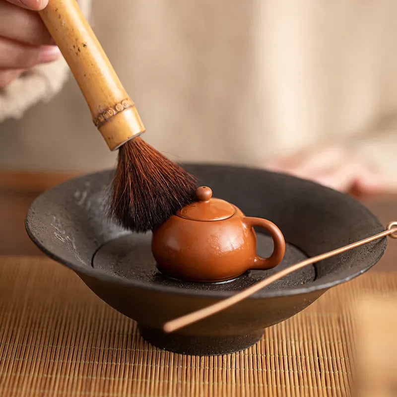 Mini kleitheepot in Yixing-stijl 60 ml voor gongfu-thee