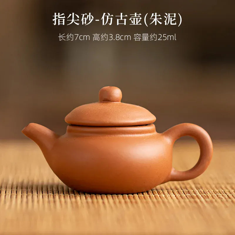 Mini kleitheepot in Yixing-stijl 60 ml voor gongfu-thee