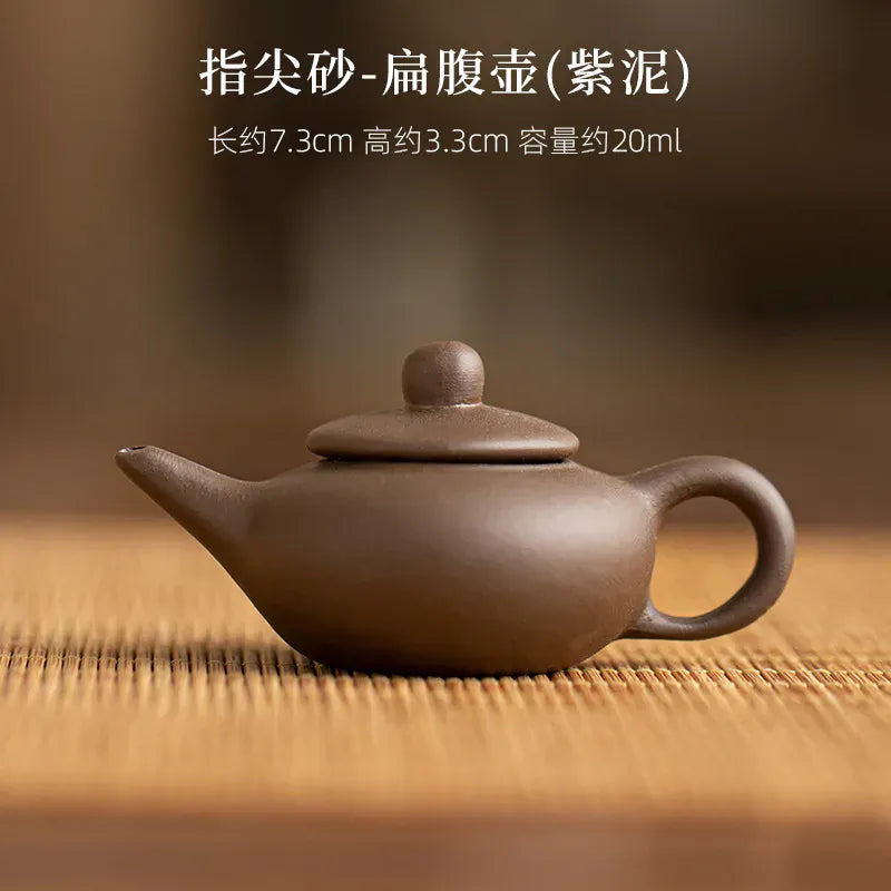 Mini kleitheepot in Yixing-stijl 60 ml voor gongfu-thee