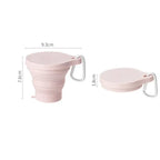 Opvouwbare reistheekop (set van 2)