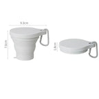 Opvouwbare reistheekop (set van 2)