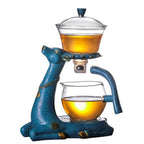Originele glazen theepot Hert 400ML