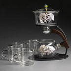 Originele glazen theepot met kersenbloesem 300 ml