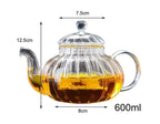 Pompoen Glazen Theepot 600ML