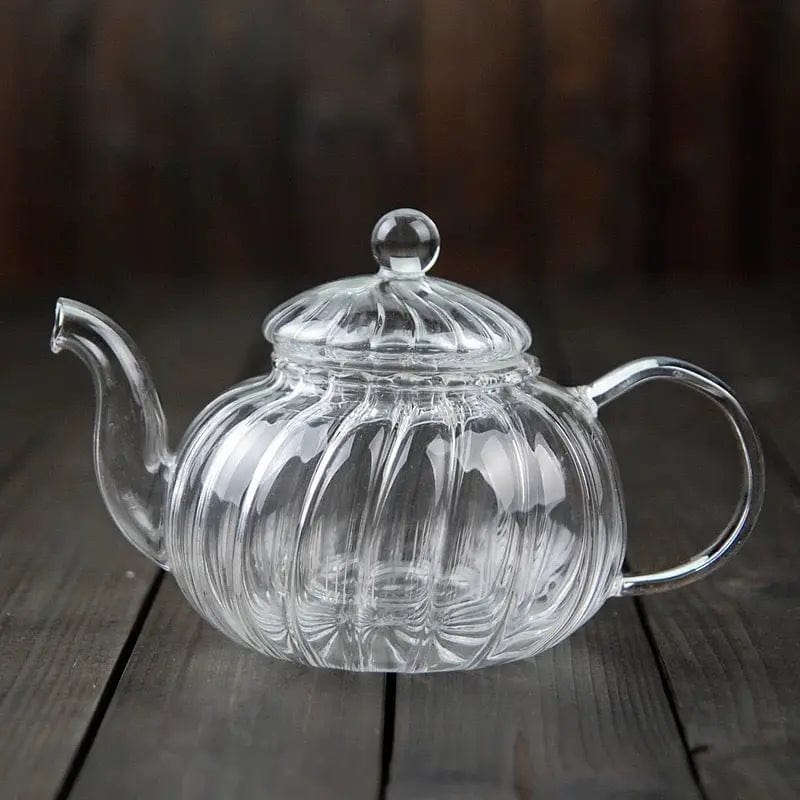 Pompoen Glazen Theepot 600ML