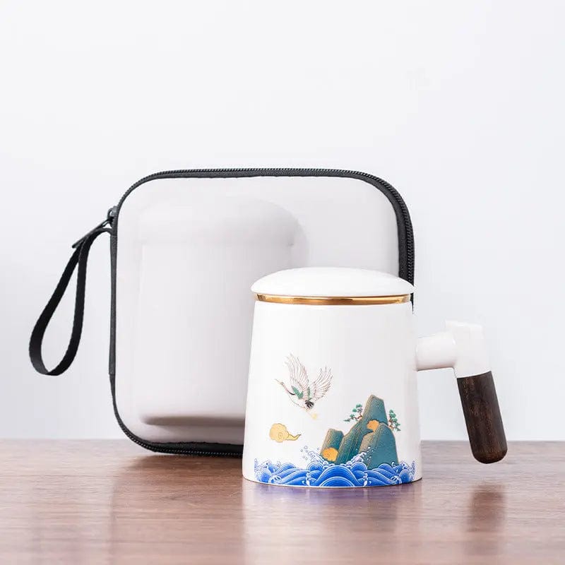 Prestigieuze en design keramische theemok 400 ml