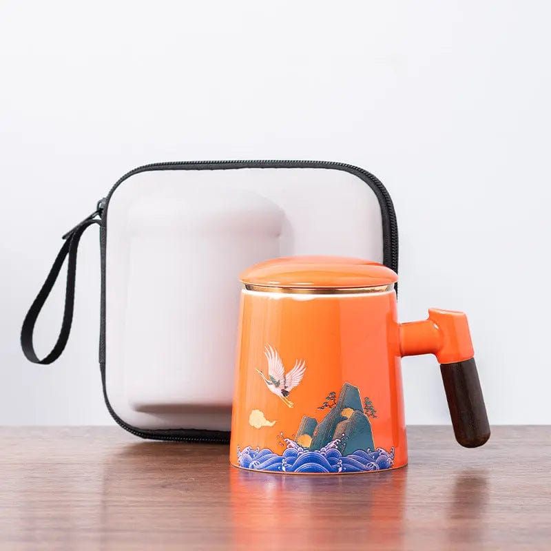 Prestigieuze en design keramische theemok 400 ml