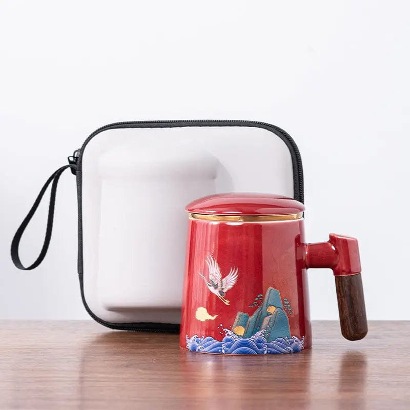 Prestigieuze en design keramische theemok 400 ml
