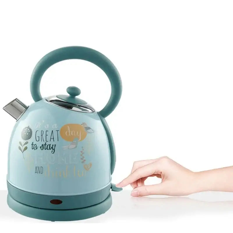 Retro RVS waterkoker 1,7 liter – 1850 W