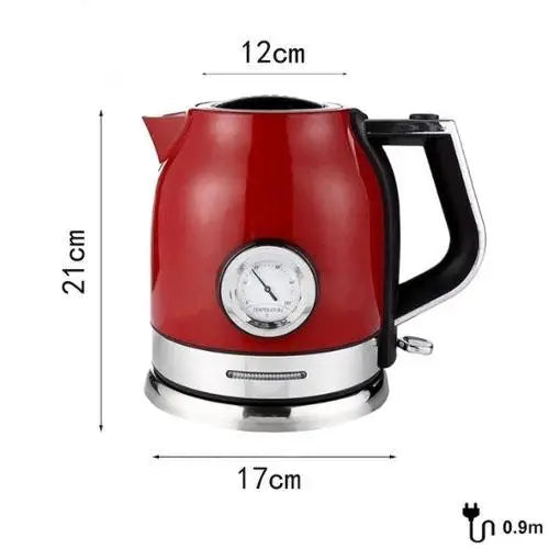 Rode RVS waterkoker 1,8 liter – 1500 W
