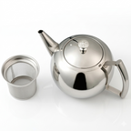 Ronde stalen theepot 1,5L - 2L