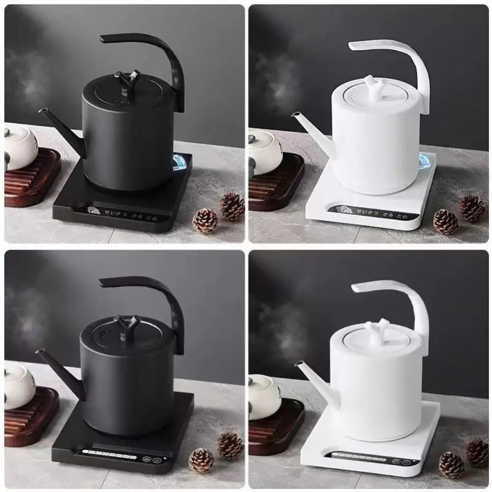 RVS designwaterkoker 1000 W met zwanenhals
