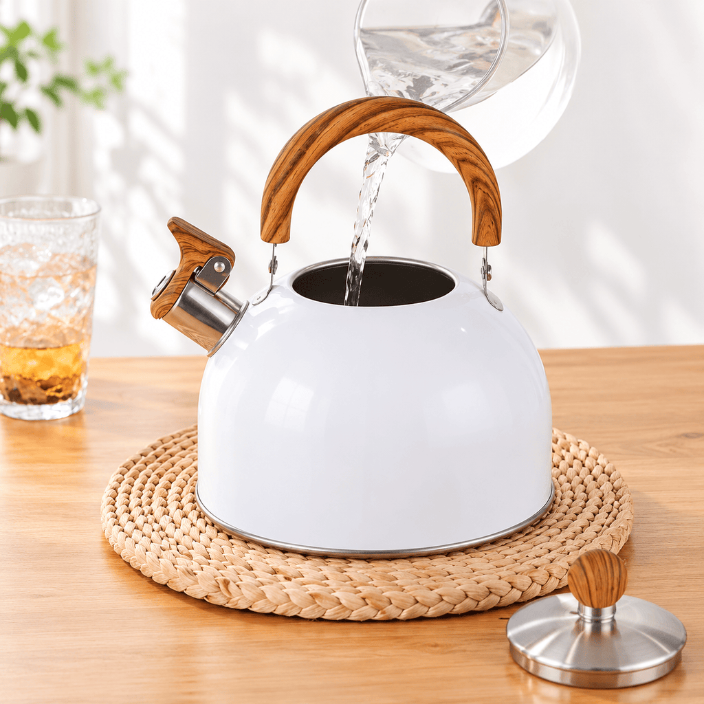 RVS fluitketel voor inductie – 2,5 of 3 liter