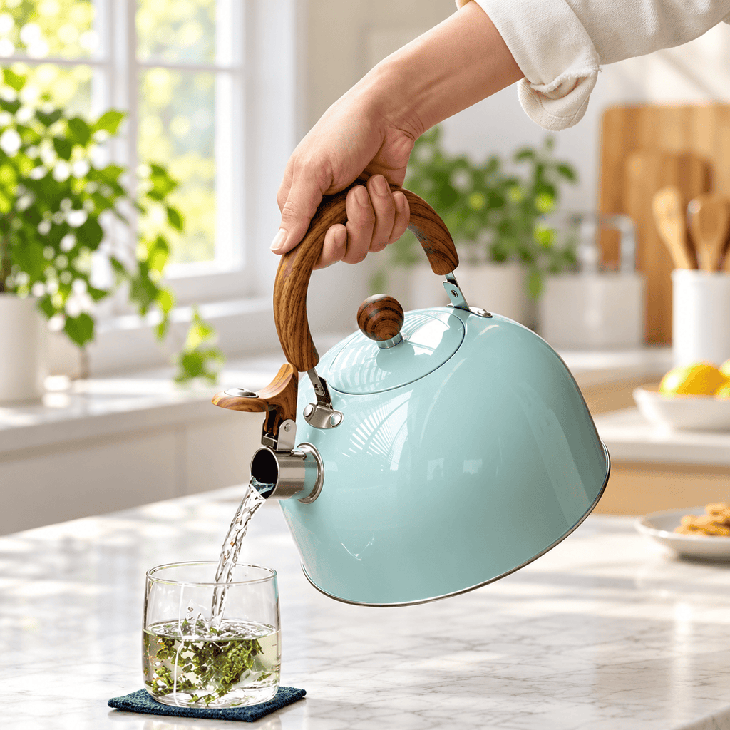 RVS fluitketel voor inductie – 2,5 of 3 liter