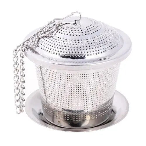 RVS thee-infuser in wierookvatvorm