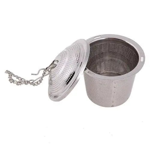 RVS thee-infuser in wierookvatvorm
