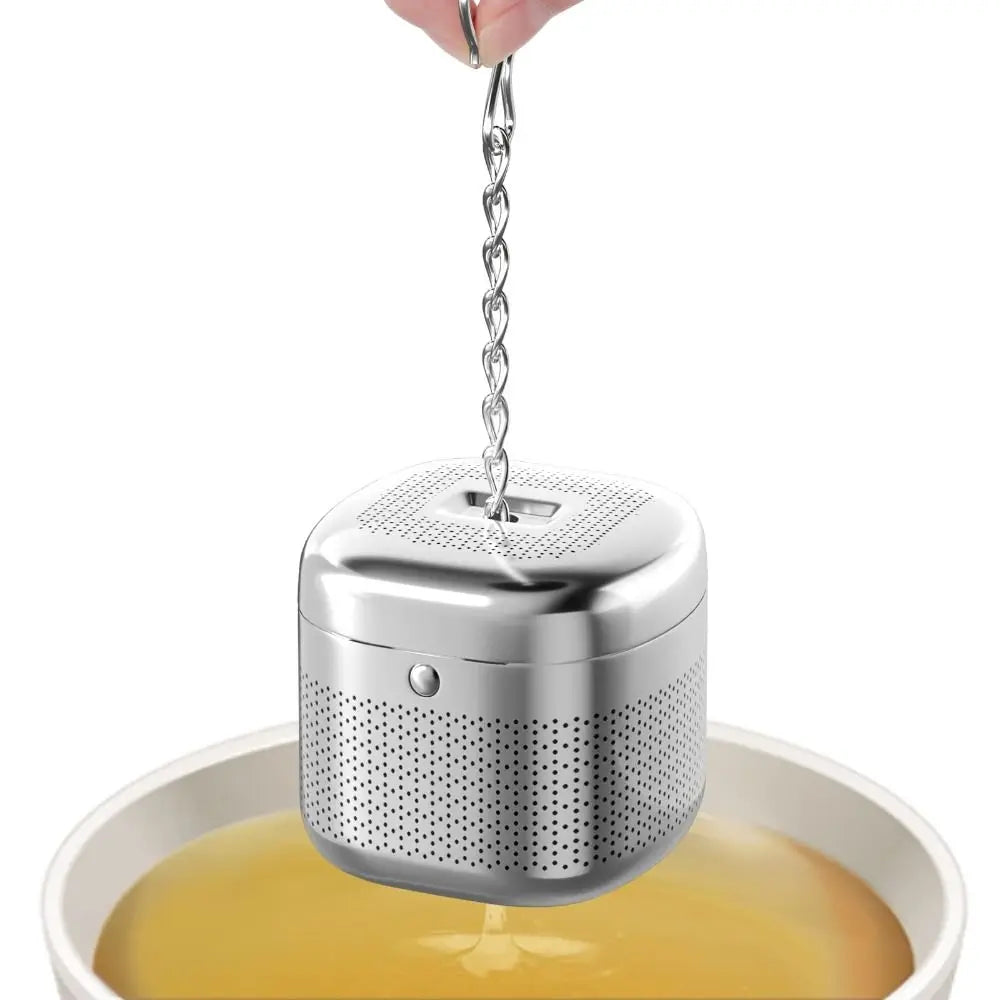 RVS thee-infuser kubus