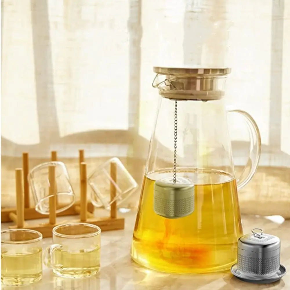RVS thee-infuser kubus