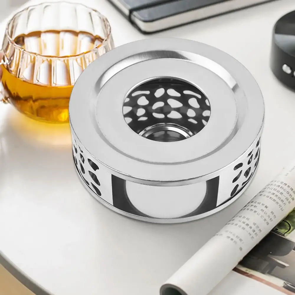 RVS theepot warmhouder in goud- of zilverkleur