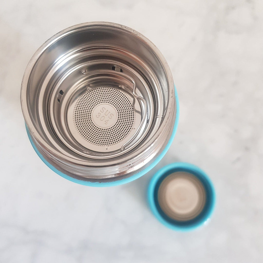 RVS theethermos 450 ml met uitneembaar filter