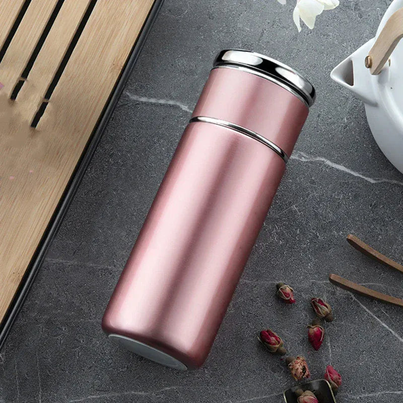 RVS theethermos met infuser – 300 of 420 ml