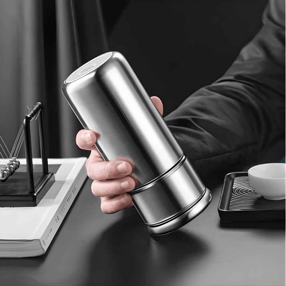 RVS theethermos met infuser – 300 of 420 ml