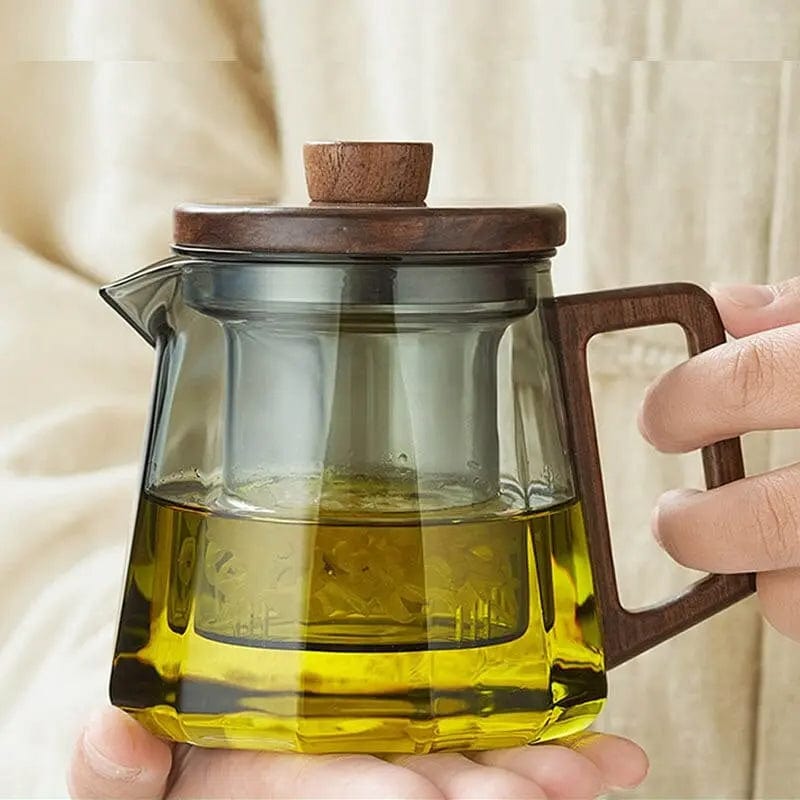 Scandinavisch design glazen theepot 500ML - 700ML