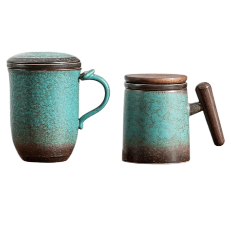 Scandinavische theemok met infuser