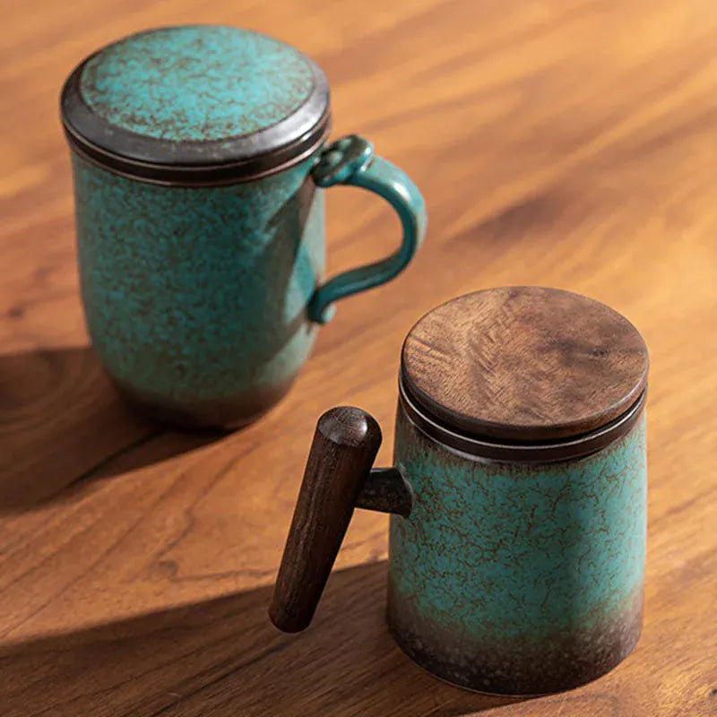 Scandinavische theemok met infuser