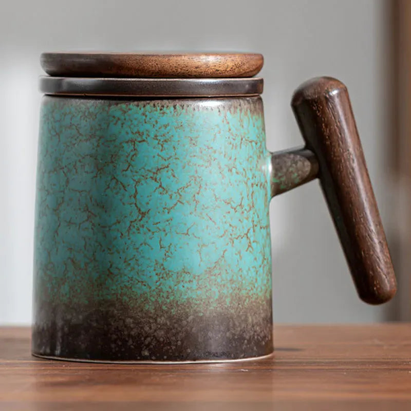 Scandinavische theemok met infuser