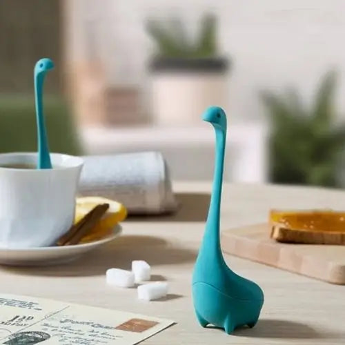 Siliconen thee-infuser diplodocus – 14 cm